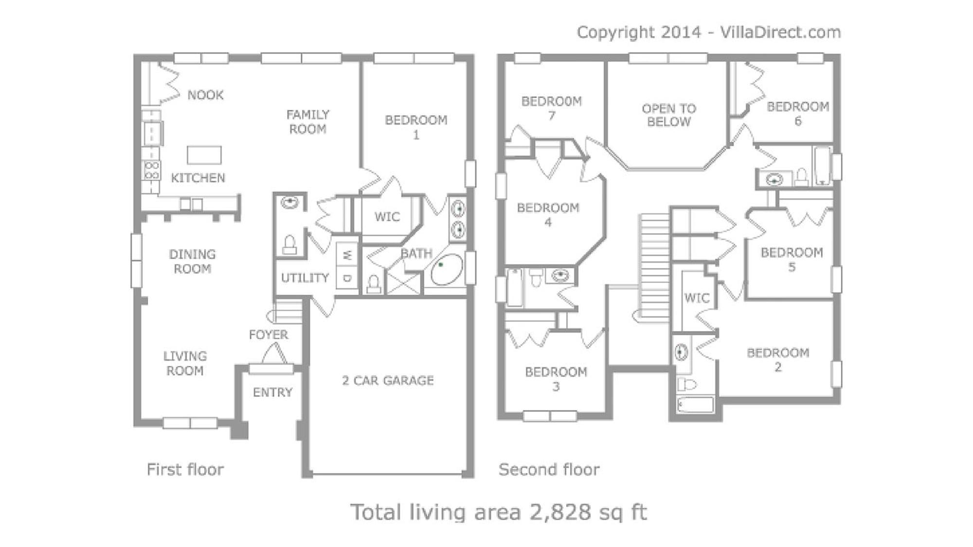 Palm Key 7 Bed On Emerald Island *